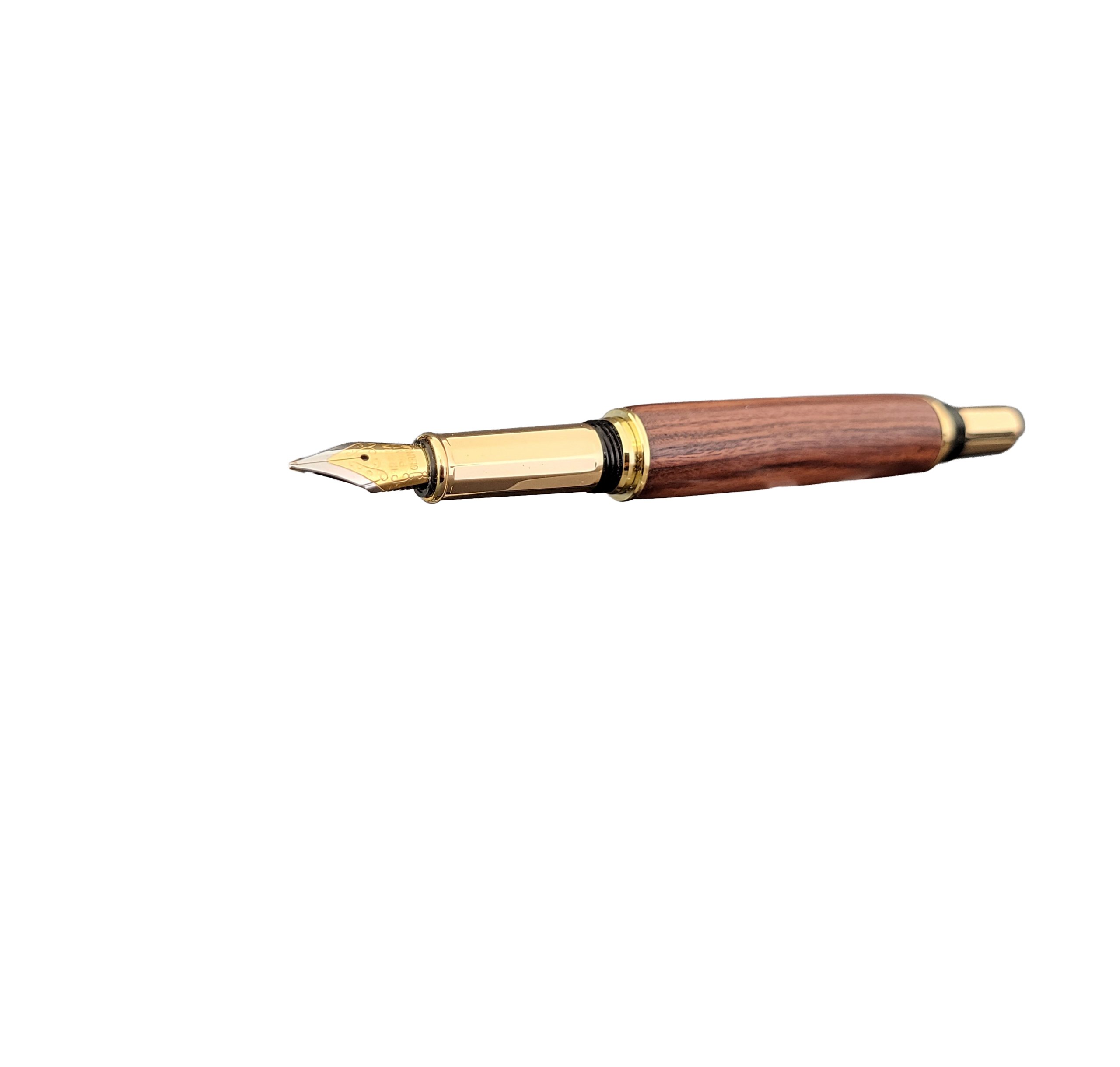 stylo à plume en bois de violette dit "L'artisan"