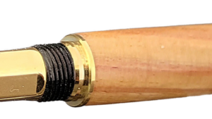 stylo roller en bois de rose dit "le romantique"